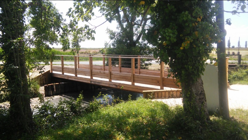 S1.Passerelle cyclable - Mortagne sur Gironde