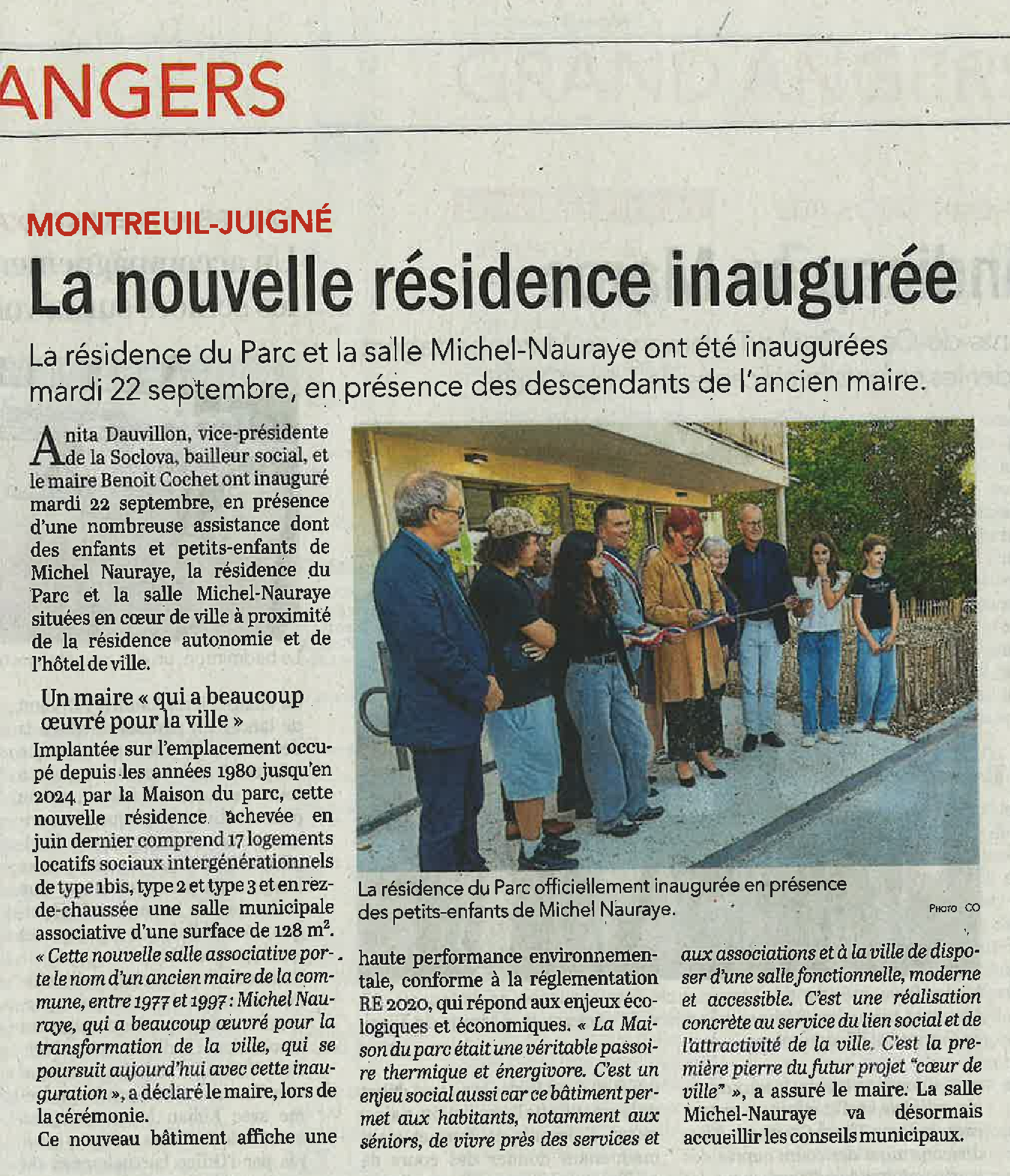 Résidence - Montreuil Juigné